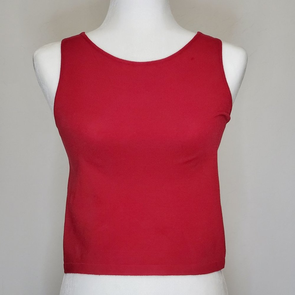 Vintage Versace Jean Couture Strappy Back Crop Top
